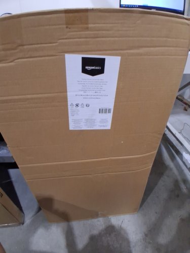 AmazonBasics Premium Anti-Fatigue Kitchen Comfort Mat - 20 x 36 Inch - Black image 4