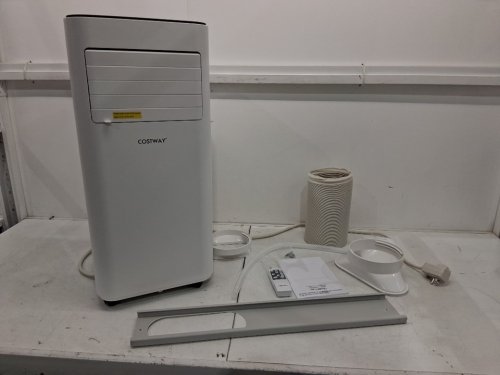 COSTWAY PORTABLE AIR CONDITIONER  - 10000BTU - 350SQ.FT COVERAGE - WHITE (MODEL: FP10286US-WH) image 2