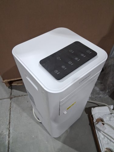 COSTWAY 3-in-1 Portable Air Conditioner fan and dehumidifier with led display and remote - 10000BTU - white - (Model: FP10268us-wh) image 7