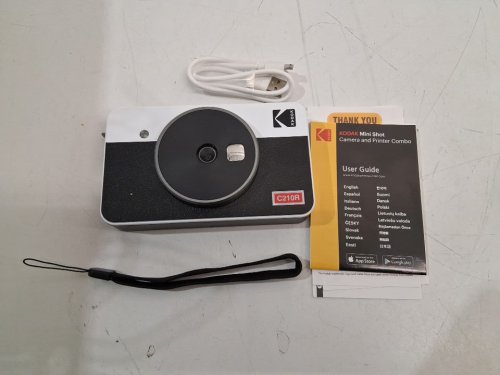 KODAK Mini Shot 2 Retro 4PASS 2-in-1 Instant Camera and Photo Printer - White (model: c210rw) image 2