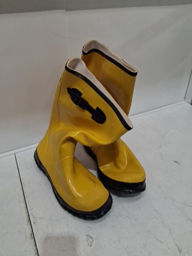 men's clc slush and rain boots - size 14 - yellow (style: r200) image 3