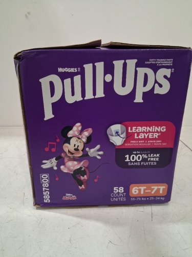 58PK HUGGIES PULL-UPS MINNIE TRAINING PANTS - 6T-7T image 2