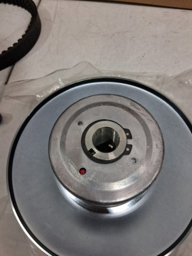 antuko 40 series torque converter kit / clutch pulley driver replacement - fits select go kart models - black/steel (model : ‎203015) image 8