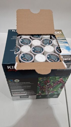 120PK KEURIG Kirkland Signature Organic Breakfast Blend Fair Trade Coffee K-Cup Pods - (MODEL:4272377) image 3