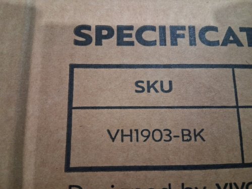 VIVOHOME ull Down Projector Screen with manual retraction - 16:9 - 72" - black (model:VH1903-BK) image 5