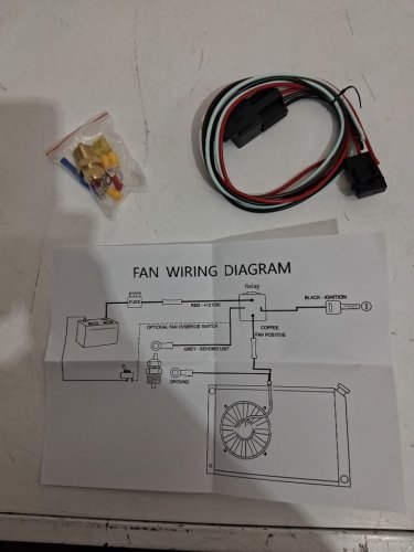 unbranded Electric Fan Relay Kit image 3