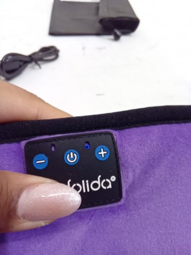 MUSICOZY BLUETOOTH SLEEPING HEADPHONES EYE MASK - purple image 4