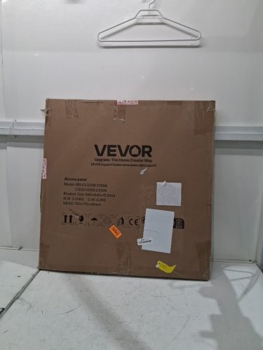 vevor access panel for drywall - 25.2" x 25.2" - galvanized steel/white (model:  9.03.S008.2309A) image 2