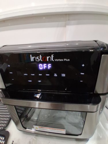 INSTANT POT VORTEX PLUS 10-QUART 7-IN-1 AIR FRYER OVEN WITH ROTISSERIE BASKET - SILVER/BLACK (MODEL: VORTEX PLUS 10) image 6