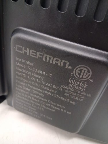 Iceman Dual-Size Ice self cleaning portable counter top ice maker - 22lbs/24hrs - black (model: rj56-bul-12) image 11