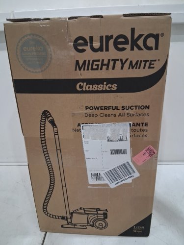 EUREKA MIGHTY MITE CORDED CANISTER VACUUM CLEANER - BLUE (MODEL: 3670H image 2