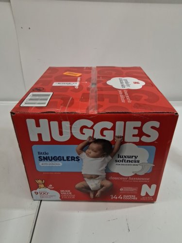 144PK HUGGIES DISNEY BABY LITTLE SNUGGLERS BABY DIAPERS - SIZE NEWBORN (UP TO 10LB) - DISNEY WINNIE THE POOH (MODEL: 55737-N) image 4