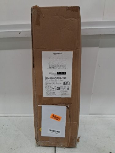 Amazon Basics Wall-Mounted Farmhouse Coat Rack, 5 Hooks - 22.5" - Espresso (MODEL: 1011615-1158-A60) image 2