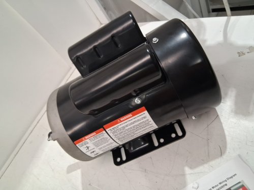 VEVOR SINGLE PHASE INDUCTION MOTOR - 5/8" KEYED SHAFT - 1725RPM - 115V/230V (MODEL: dp120356l) image 7