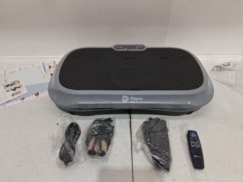 LifePro Waver Vibration Plate Exercise Machine -Vibration Plate Machine with Remote- 330LB max-grey-(model:wvr1010) image 3
