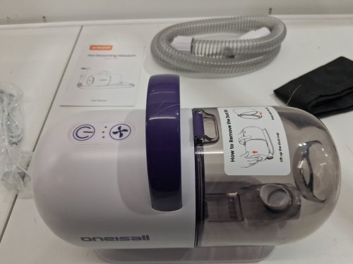 oneisall Dog Vacuum Brush for Shedding Grooming - 1.5L - Purple - (MODEL : LM5) image 5