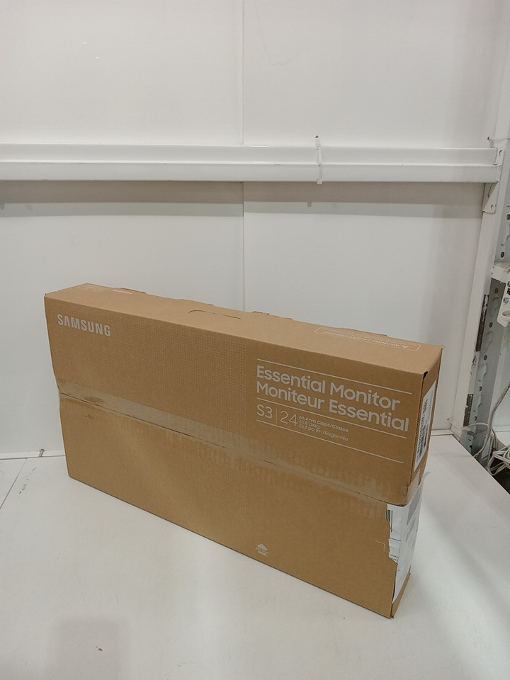 Samsung Essential Monitor S3 FHD Monitor With 100 Hz Refresh Rate, IPS Panel, 5 ms, Game Mode, Super Slim Design, Tilt Adjustment - 24" - Black (MODEL: S24D304GAN) image 3