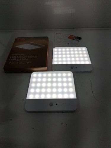 2pk fulen led motion sensor ceiling light - 3 light temperature - white (model: CL05) image 2