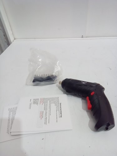JENABOM 14-in-1 Electric Screwdriver Cordless Drill Set - 3.6V - red/black (model: image 4