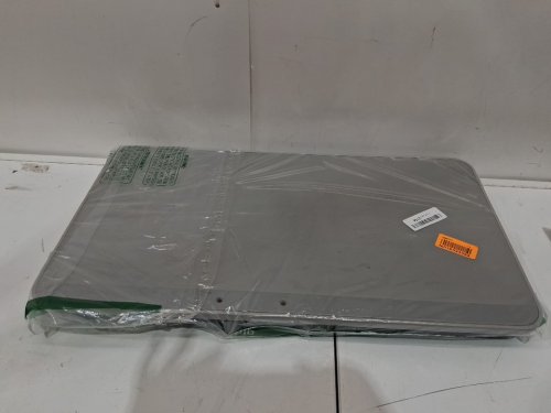 Foldable Laptop Bed Tray Table - 23" X 15" - GREY/WHITE image 2