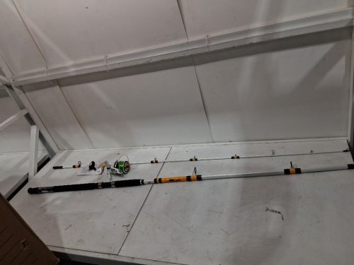 BPS King Kat Rod and Reel Spinning Combo - 4:4:1 - heavy action - 11ft (model: cbk1180hs-2) image 2