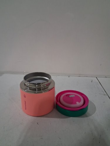 thermoflask insulated food jar - 20oz - coral/pink/green image 2
