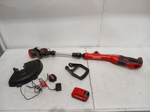 CRAFTSMAN Weedwacker V20 Cordless String Trimmer with 13-in Cutting Radius, Automatic Line Feed - black and red - (model:CMCST900D1) image 2