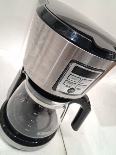 Black+Decker programmable coffee maker - 12 Cup - Stainless steel/silver/black (Model: cm1231sc-1) image 4