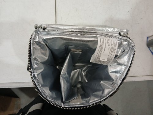 IGLOO LUXE WINE COOLER TOTE - FITS TWO 750ML WINE BOTTLES - 7.5" x 14" x 9" - black (model: 1819533) image 3