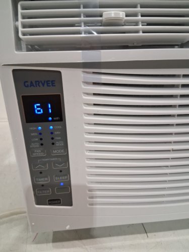 garvee window air conditioner with remote control - 6000btu - white (model:twc-06crd1/l1ui) image 7