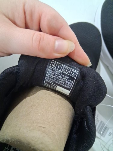 WOMENS SKETCHERS Arch Comfy 2.0 Sneaker - SIZE 10 - BLACK/WHITE (STYLE: 2566410) image 3