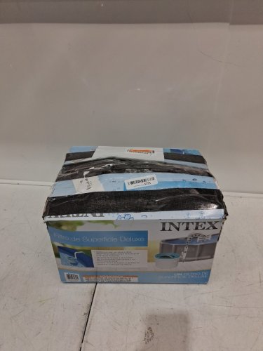 INTEX KRYSTAL CLEAR POOL BASICS ABOVE-GROUND POOL DELUXE WALL-MOUNTED AUTOMATIC SWIMMING POOL SURFACE SKIMMER - BLUE/WHITE (MODEL: 28000E) image 2