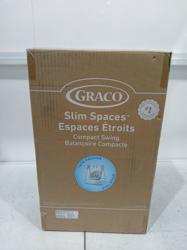 Graco Slim Spaces Compact Baby Swing - GREY (MODEL:2231535) image 2