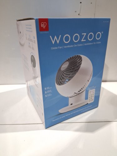 IRIS Woozoo 5-Speed OSCILLATING Globe Fan - 82FT RANGE - WHITE (Model: PCF-SC15T-CT/2354207) image 2