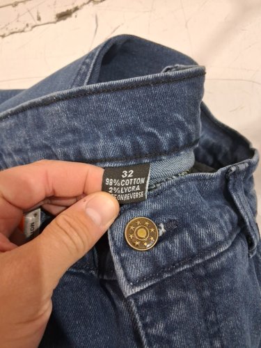 men's Altimate four pocket Straight Leg hip and knee aramid padded moto riding Jeans - 32 - blue image 4