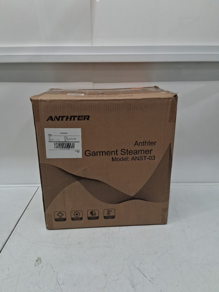 Anthter Steamer Standing Garment Steamer with Roll Wheels - 2.4L - 1500W - silver (model- ANST-03) image 2