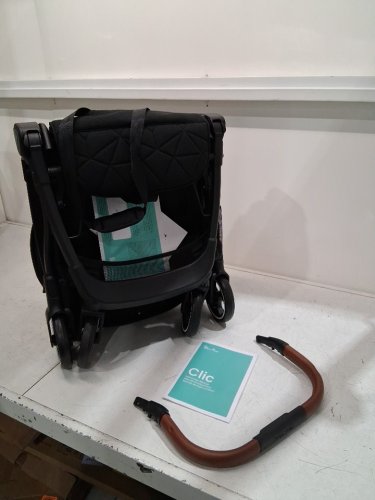 SILVER CROSS Clic Compact Lightweight Stroller - UP TO 55LBS - BLACK (MODEL: SX2334.BKUC) image 3