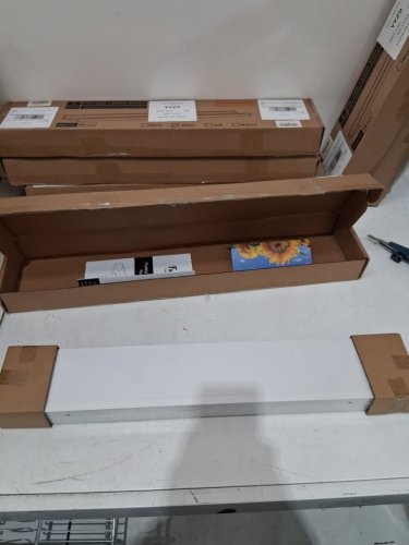 2Pk PICTURE LEDGE SHELF - 24" - WHITE - ( MODEL: X004C7M9T3 ) image 3