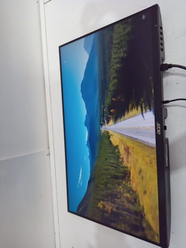 Acer fhd 1080P monitor with speakers - 24" | 100hz | amd freesync - black  (model: sh242y) image 5