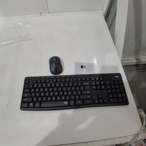 2PC LOGITECH WIRELESS MOUSE AND KEYBOARD COMBO WITH SILENT TOUCH TECHNOLOGY - GRAPHITE (MODEL: MK295) image 4