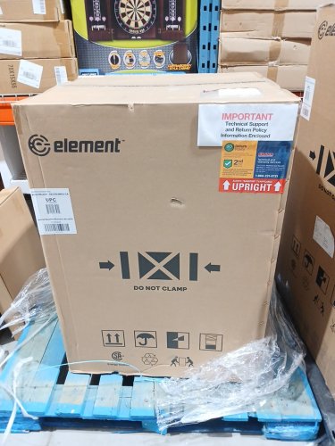 ELEMENT SLIDE-IN COIL STOVE RANGE WITH 4 BURNERS - 24" - 3.7 CU. FT - STAINLESS STEEL / BLACK (MODEL:EECR24MES-CA) image 2