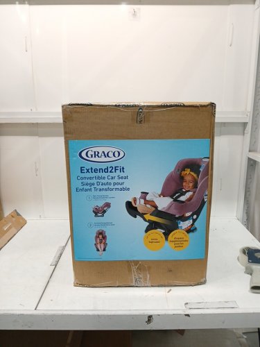 GRACO 2-IN-1 EXTEND2FIT CONVERTIBLE CAR SEAT - 65LB MAX - PINK (MODEL: 2217231) image 2