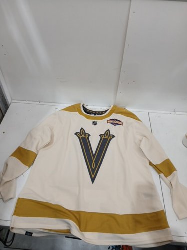 *SIGNED* mens nhl WrestleMania WWE las Vegas 41 Roman reigns Vegas golden knights jersey - size 56 - fanatics COA - 7 of 41 image 8