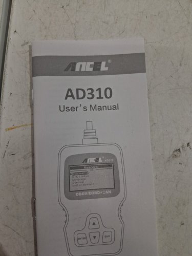 ANCEL Classic Enhanced Universal OBD II Scanner Car Engine Fault Code Reader CAN Diagnostic Tool - Black (MODEL : AD310) image 3
