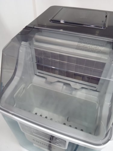 EUHOMY ICE CUBE MAKER MACHINE - 45LBS/DAY - SILVER/BLACK (MODEL: IM004-CSI-CAEH / IM-FP) image 7