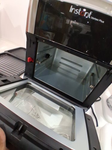 INSTANT POT VORTEX PLUS 10-QUART 7-IN-1 AIR FRYER OVEN WITH ROTISSERIE BASKET - SILVER/BLACK (MODEL: VORTEX PLUS 10) image 5