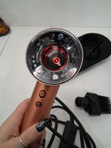 5PC DYSON SUPERSONIC NURAL HAIR DRYER - AMBER SILK (MODEL: HD16) image 4