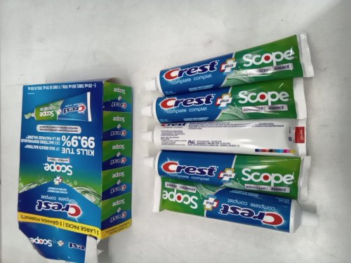 5PK Crest Complete Plus Scope Advanced Active Toothpaste - 170ML/EACH image 2