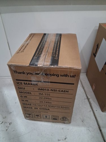 EUHOMY Pearl L1 Portable Nugget Ice Maker Countertop - 35lbs capacity - stainless steel (model: IM013-NSI-CAEH) image 4