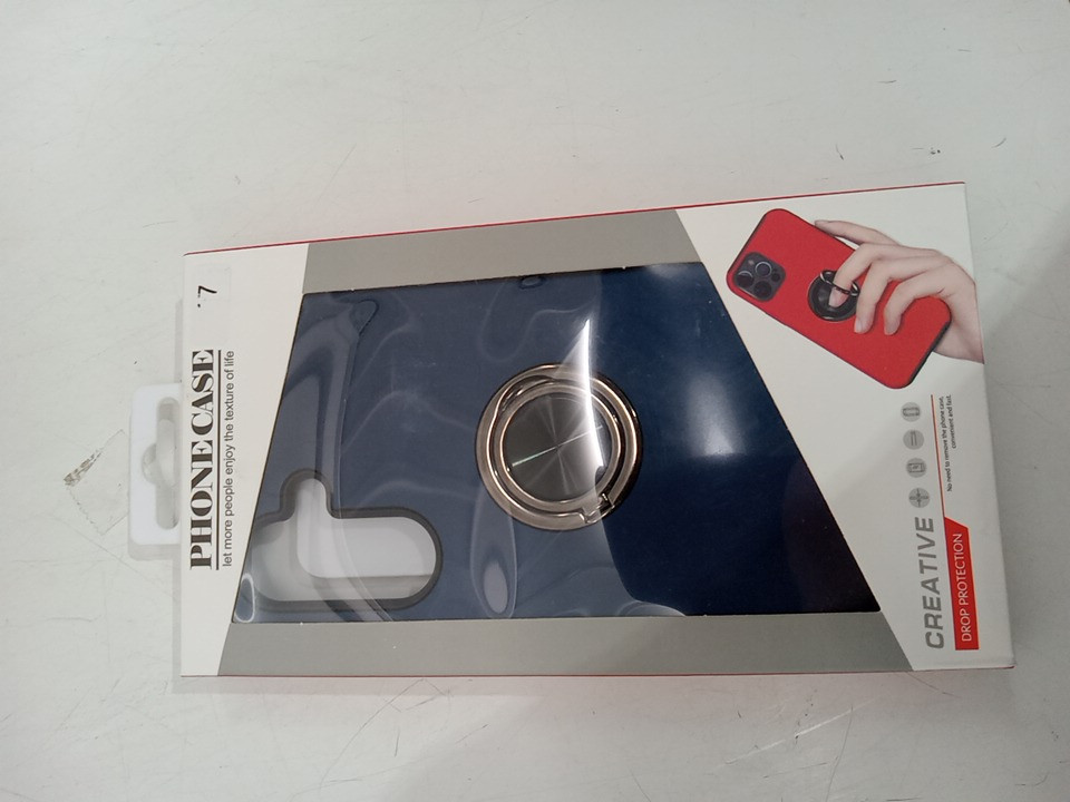 Ring Stand Phone Case for Samsung Galaxy A17 - Navy Blue image 2